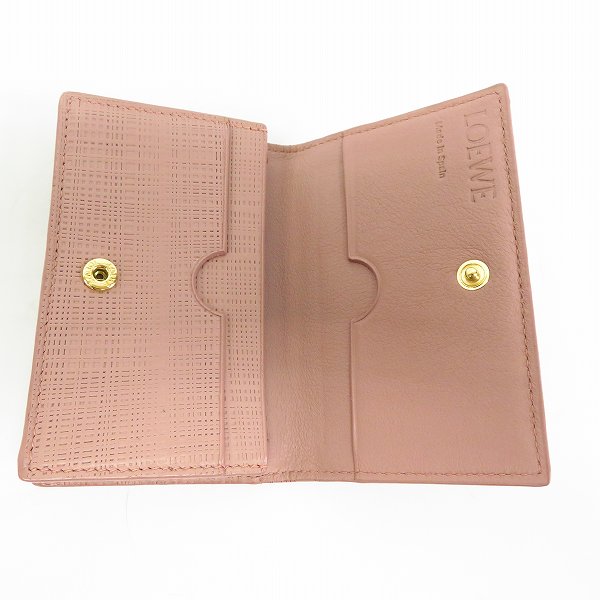 実際に弊社で買取させて頂いたLOEWE/ロエベ レザー 名刺入れ カードケース の画像 3枚目