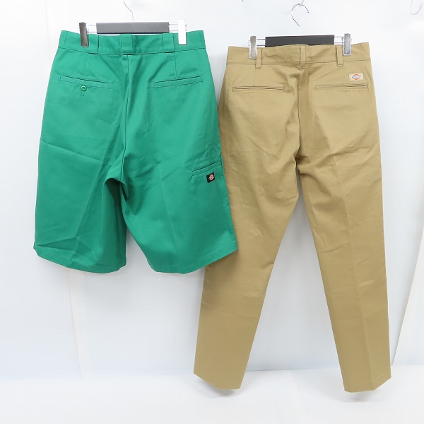 実際に弊社で買取させて頂いたDickies/ディッキーズ ワーク チノパンツ ボトムス 2点セット 32/34の画像 1枚目