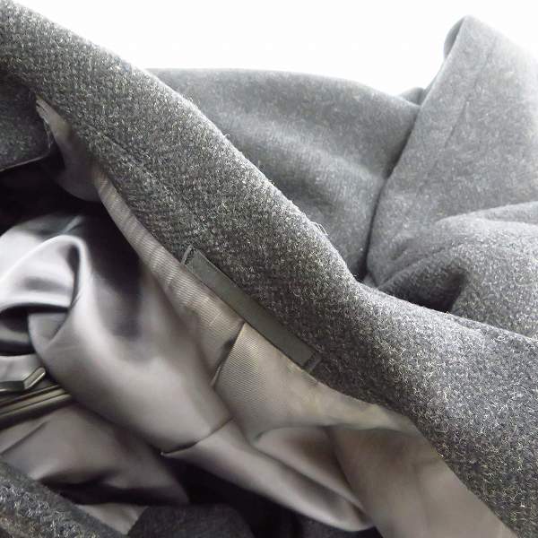 実際に弊社で買取させて頂いたBURBERRY LONDON/バーバリーロンドン カシミヤ混 ウールコート/ジャケット/LLの画像 8枚目