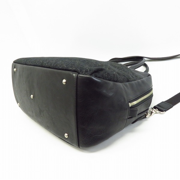 実際に弊社で買取させて頂いたDEAL DESIGN/ディールデザイン キャンバスコンビ キャリースパイダー 2WAY ボストンバッグ の画像 3枚目