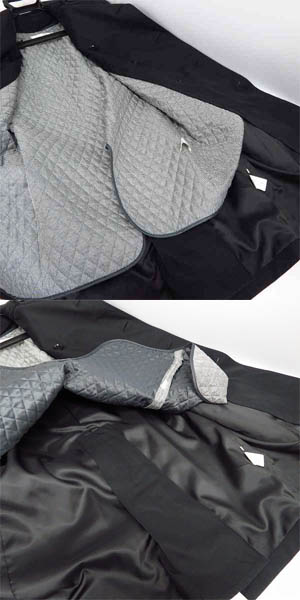 実際に弊社で買取させて頂いたEDIFICE/エディフィス キルティングライナー付き トレンチコート 10-020-320-0004-3-0/48の画像 3枚目