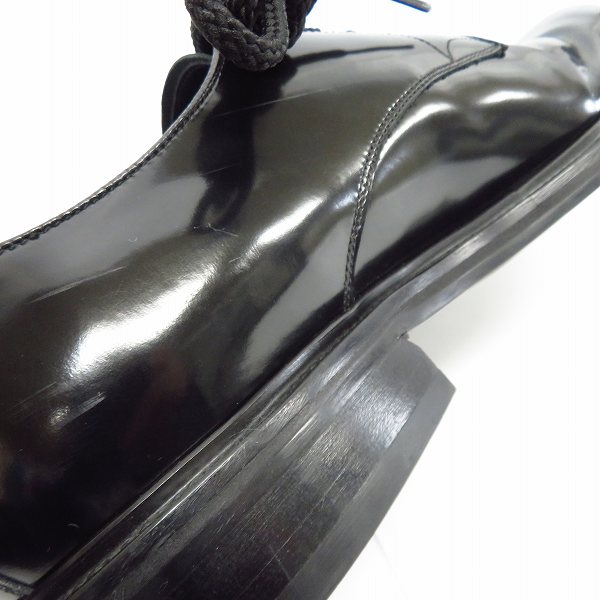 実際に弊社で買取させて頂いたLOEWE/ロエベ レースアップ レザー シューズ/41の画像 6枚目