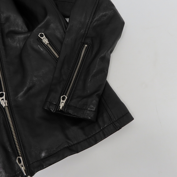 実際に弊社で買取させて頂いたHARE/ハレ シングルライダースジャケット/Sの画像 7枚目