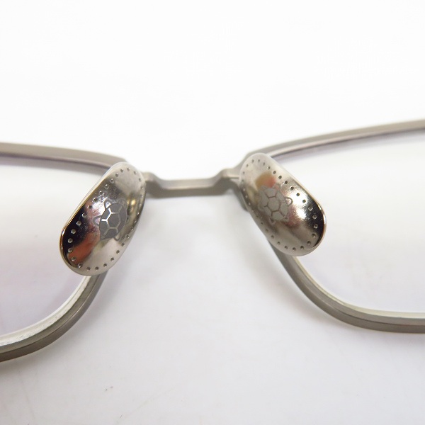実際に弊社で買取させて頂いた999.9/フォーナインズ メガネフレーム アイウェア S-916Tの画像 2枚目