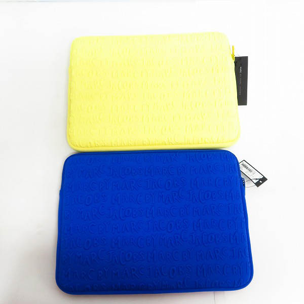 実際に弊社で買取させて頂いた【未使用】MARC BY MARC JACOBS/マークバイマークジェイコブス PC タブレットケース M0003461 2点セット の画像 1枚目