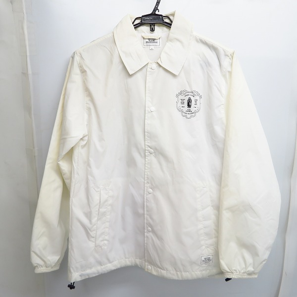 実際に弊社で買取させて頂いたTHE CRIMIE/クライミー GOOD LUCK&GOD BLESS ナイロン コーチジャケット/M