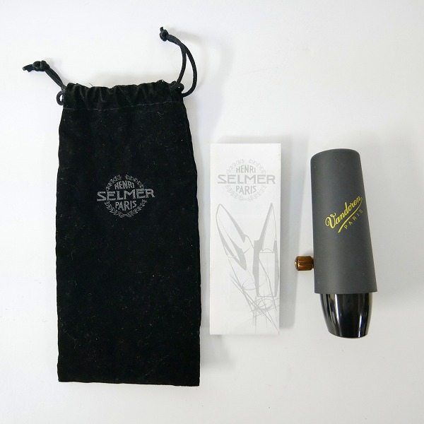 実際に弊社で買取させて頂いたHENRI SELMER/セルマー BEC NU Concept アルトサックス用 マウスピース/バンドーレン リガチャー付きの画像 8枚目