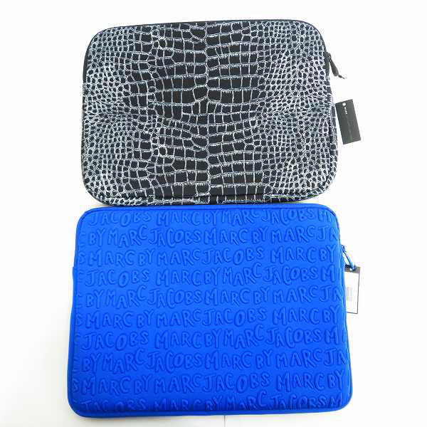 実際に弊社で買取させて頂いた【未使用】MARC BY MARC JACOBS/マークバイマークジェイコブス PC タブレットケース M0003461/M6123052 2点セットの画像 1枚目