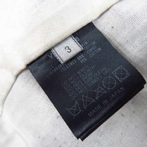 実際に弊社で買取させて頂いたThe Viridi-anne/ヴィリジアン ホースレザー シングルライダースジャケット VI-2253-06/3の画像 3枚目