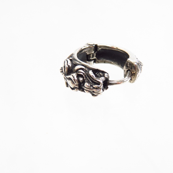 実際に弊社で買取させて頂いた【ギャラ付き】LEATHERS AND TREASURES レザーズ＆トレジャーズ ドラゴン ループピアスの画像 4枚目