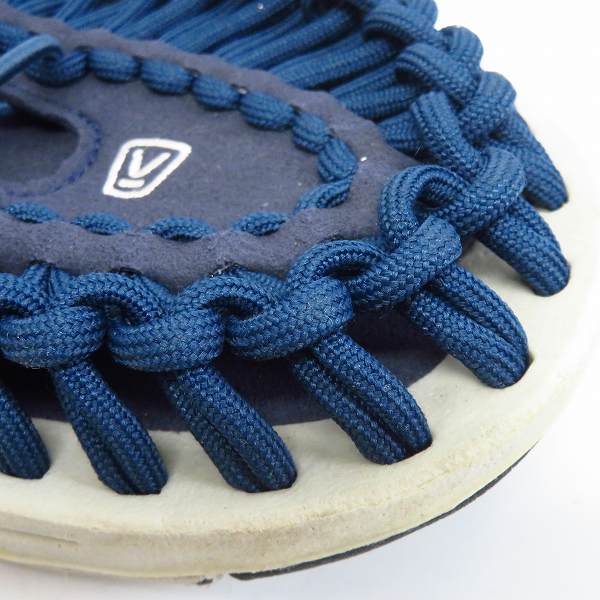 実際に弊社で買取させて頂いたKEEN/キーン UNEEK BLUE NIGHTS/ユニーク SILVER BIRCH 1023042/27.5の画像 7枚目