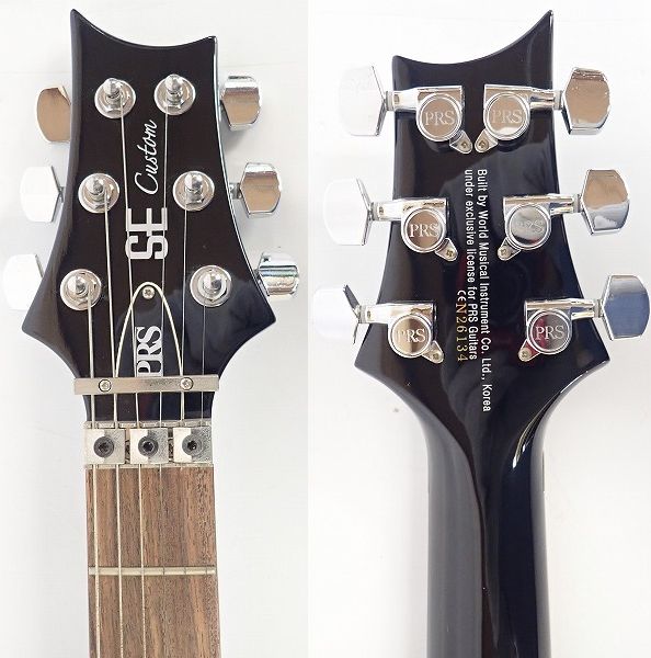 実際に弊社で買取させて頂いた★PRS/Paul Reed Smith/ポールリードスミス SE Custom 24 Floyd Rose バードインレイの画像 2枚目