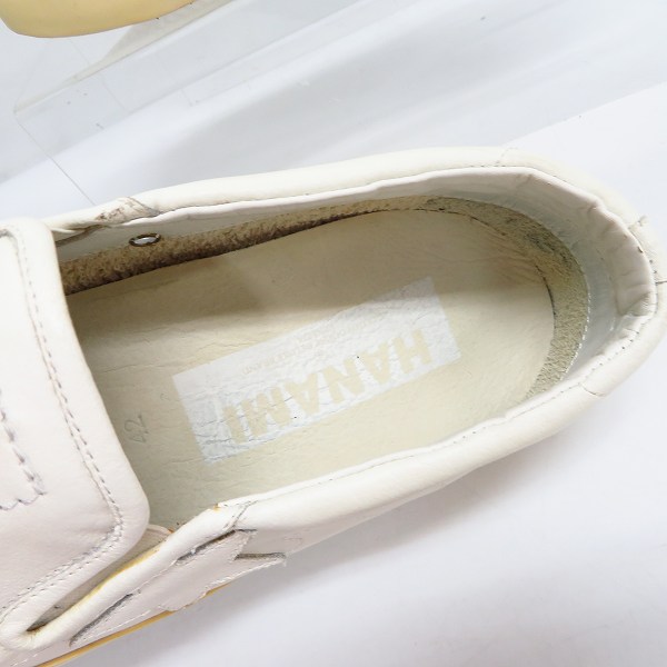 実際に弊社で買取させて頂いたGOLDEN GOOSE/ゴールデングース 世界3000足限定 シリアルNO入り HANAMI/ハナミ スニーカー/42の画像 4枚目