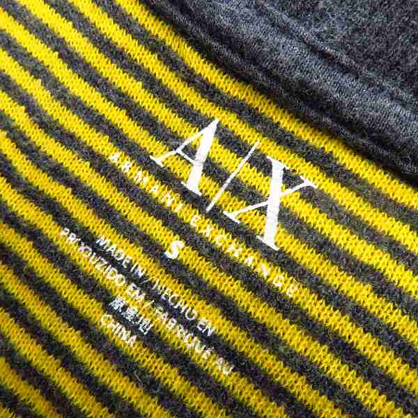 実際に弊社で買取させて頂いたARMANI EXCHANGE/アルマーニエクスチェンジ クルーネック スウェット/Sの画像 2枚目