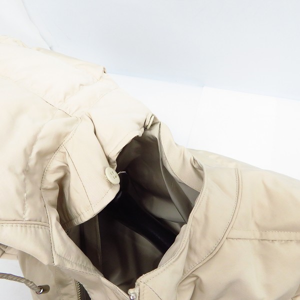 実際に弊社で買取させて頂いたLACOSTE/ラコステ ジップアップ ダウンジャケット フーディー 34の画像 6枚目