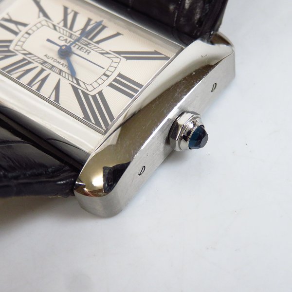 実際に弊社で買取させて頂いたCARTIER/カルティエ サントス ディヴァンLM 自動巻き の画像 6枚目