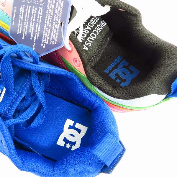 実際に弊社で買取させて頂いた【未使用含む】DC SHOE/ディーシーシューズ E.TRIBEKA ATMOS スニーカー ADYS700178/ADYS700173/25/25.5 2点セットの画像 2枚目