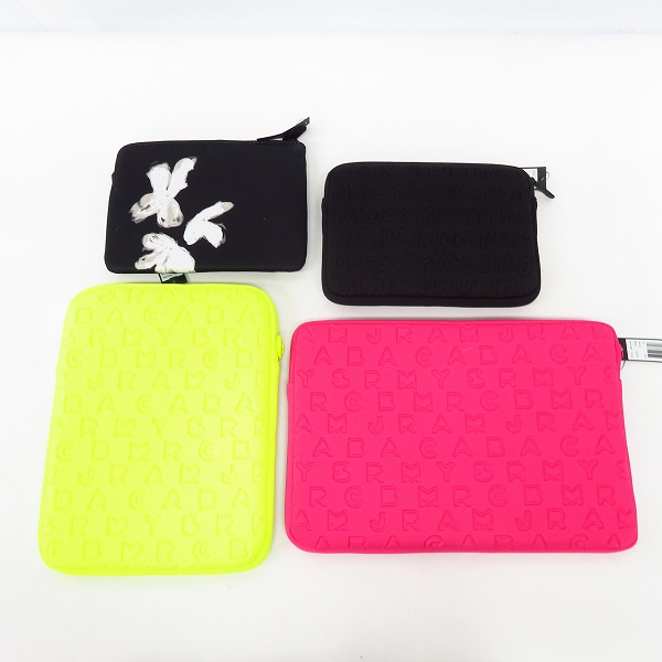 実際に弊社で買取させて頂いた【未使用】MARC BY MARC JACOBS/マークバイマークジェイコブス タブレットケース/クラッチバッグ/ポーチ/4点の画像 1枚目