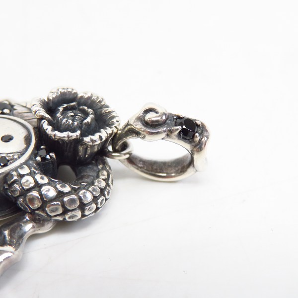 実際に弊社で買取させて頂いたBloody Mary/ブラッディマリー KAI 2008Xmas 太極図 ペンダントトップの画像 4枚目