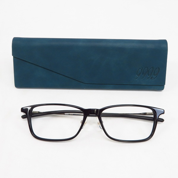 実際に弊社で買取させて頂いた999.9/フォーナインズ フルリム 眼鏡/メガネフレーム NPM-65の画像 5枚目