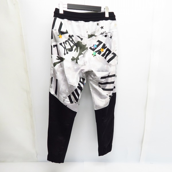 実際に弊社で買取させて頂いた【未使用】AKM×Brown Bunny/エーケーエム×ブラウンバニー LUXE163AKMBB リブパンツ グレー系 FV021 PE003/Sの画像 1枚目