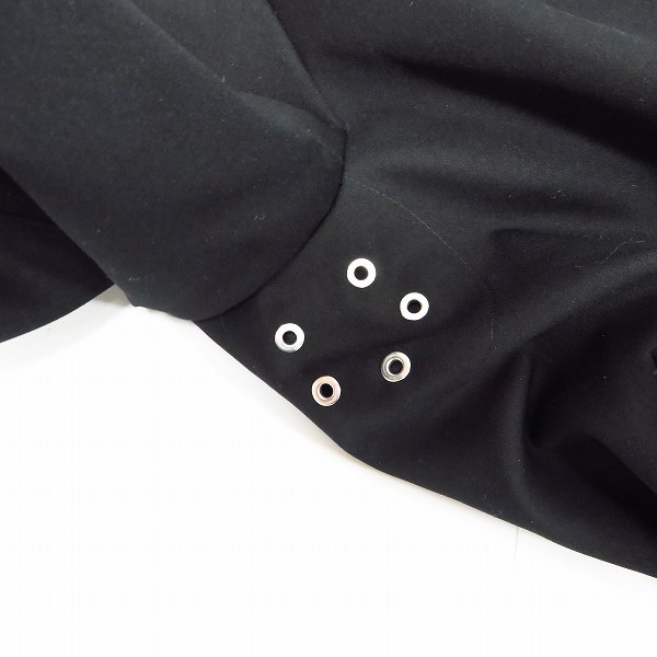 実際に弊社で買取させて頂いたMACKINTOSH PHILOSOPHY/マッキントッシュフィロソフィー ロングジャケット ブラック H1C16-221-09 size：38の画像 9枚目