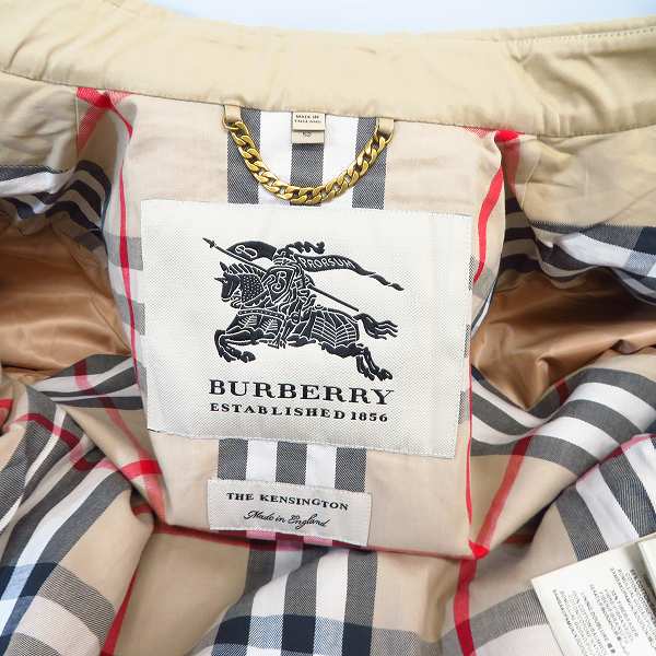 実際に弊社で買取させて頂いたBURBERRY/バーバリー PRORSUM/プローサム KENSINGTON/ケンジントン トレンチコート 52の画像 3枚目