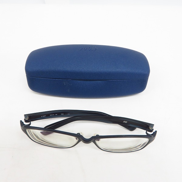 実際に弊社で買取させて頂いた999.9/フォーナインズ アイウェア/眼鏡 メガネフレーム S-830Tの画像 6枚目