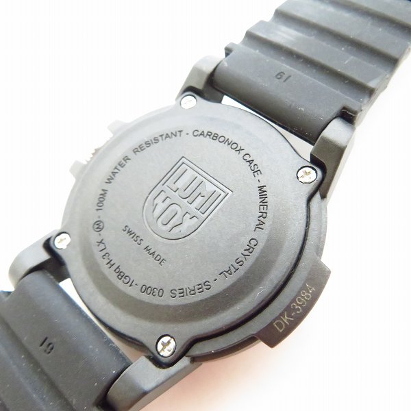 実際に弊社で買取させて頂いたLUMINOX/ルミノックス Ref.0301 LEATHERBACK SEA TURTLE GIANT 0300 SERIESの画像 3枚目