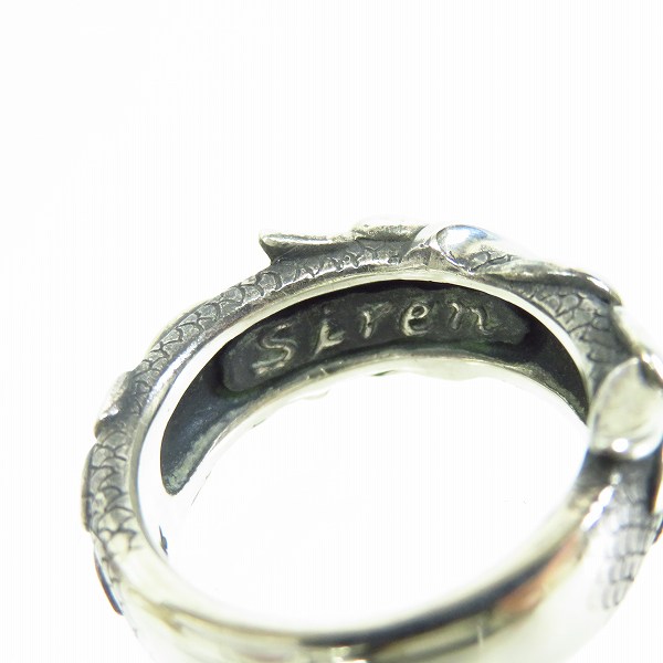 実際に弊社で買取させて頂いたBloody Mary/ブラッディマリー SIREN/サイレンリング 15号の画像 3枚目