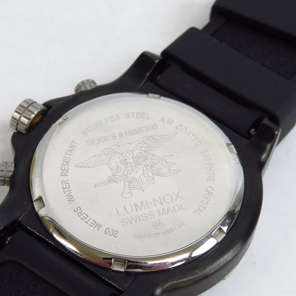 実際に弊社で買取させて頂いたLUMINOX/ルミノックス ネイビーシールズ アルティメイト シリーズ8150/8350 腕時計 8351の画像 3枚目