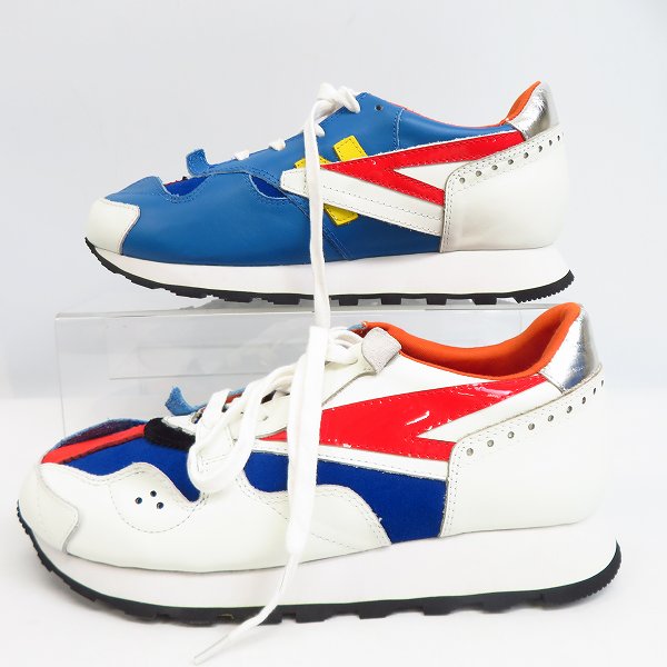 実際に弊社で買取させて頂いたkolor/カラー ブロックスニーカー 20SCM-A10509S 26.5cmの画像 3枚目
