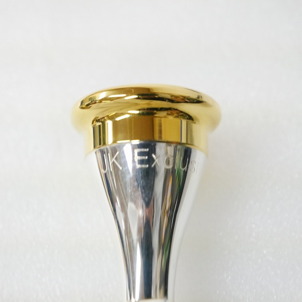 実際に弊社で買取させて頂いたJK/ヨットカー Exclusive 2DM A1 フレンチホルン用 マウスピース ゴールドリムの画像 1枚目