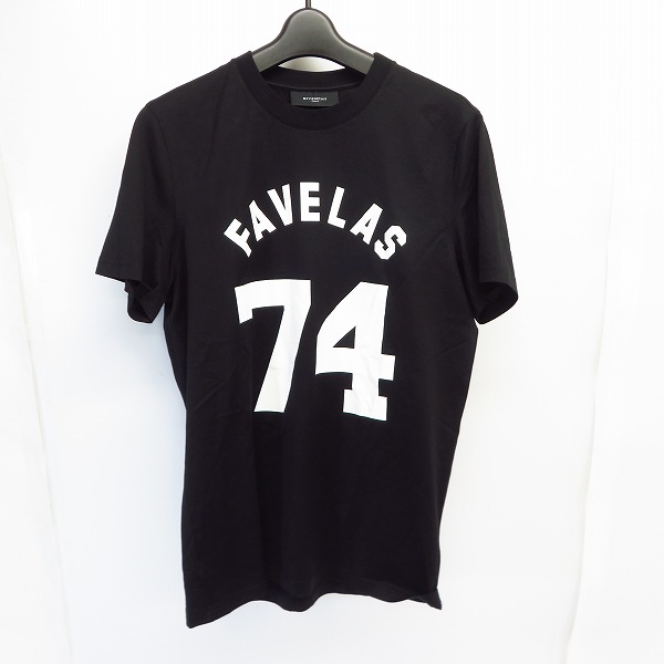 実際に弊社で買取させて頂いたGIVENCHY/ジバンシィ 14SS FAVELAS プリントTシャツ 14S 7303 651/XS