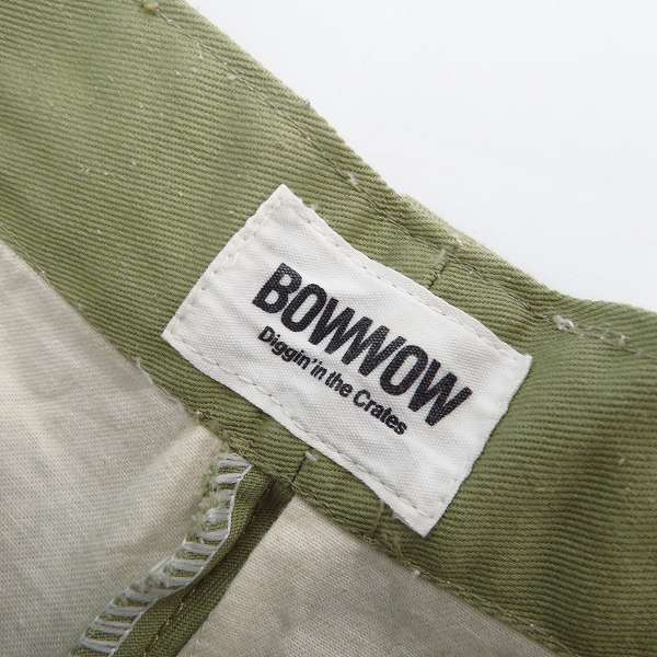 実際に弊社で買取させて頂いたDICKIES/ディッキーズ BOWWOW/バウワウ ワークパンツ ベージュ/グレー ボトムス 32/S 2点セットの画像 2枚目