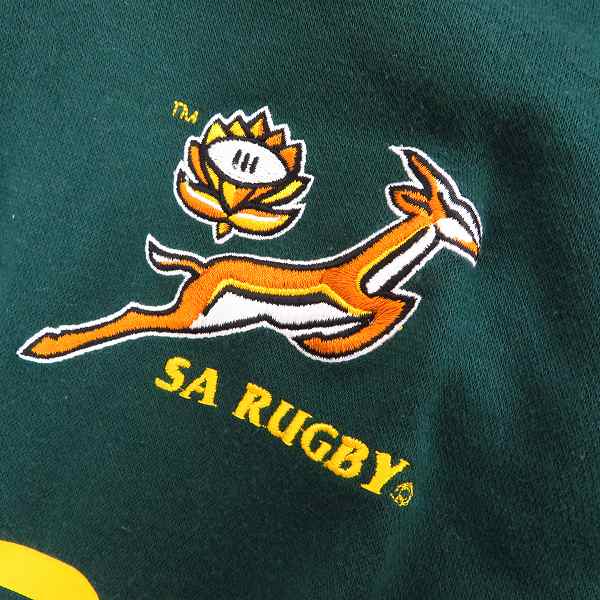 実際に弊社で買取させて頂いたCANTERBURY/カンタベリー 南アフリカ代表 SA RUGBY 半袖/長袖ラガーシャツ ポロシャツ size：M 2点セットの画像 5枚目