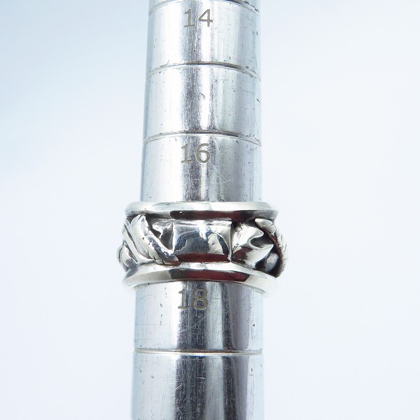 実際に弊社で買取させて頂いたDEAL DESIGN/ディールデザイン トライブスネークワイドリング/17.5号の画像 6枚目