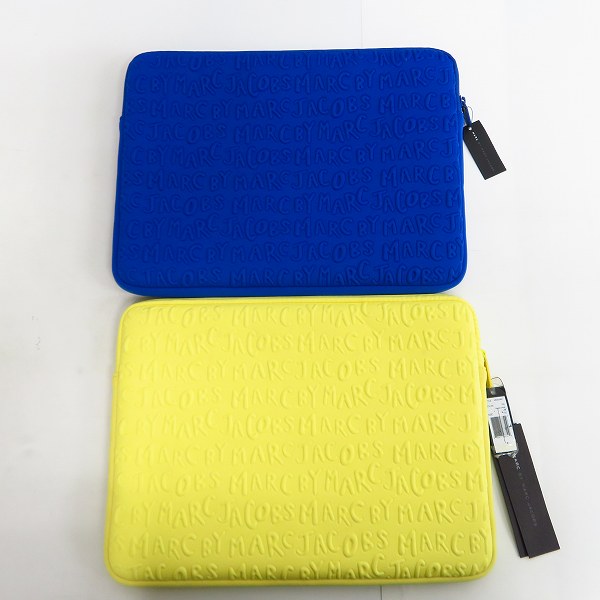 実際に弊社で買取させて頂いた【未使用】MARC BY MARC JACOBS/マークバイマークジェイコブス PC タブレットケース M0003461 2点セット の画像 1枚目