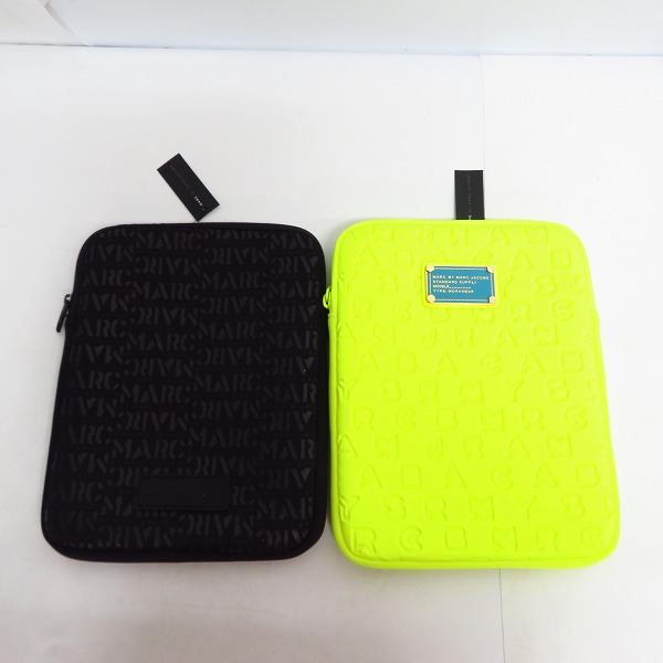 実際に弊社で買取させて頂いた【未使用】MARC BY MARC JACOBS/マークバイマークジェイコブス タブレットケース M6131064/M0001054 2点セット