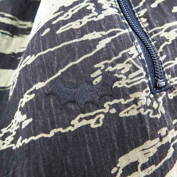 実際に弊社で買取させて頂いたBACK CHANNEL/バックチャンネル GHOSTLION CAMO HOODED JACKET/Mの画像 4枚目