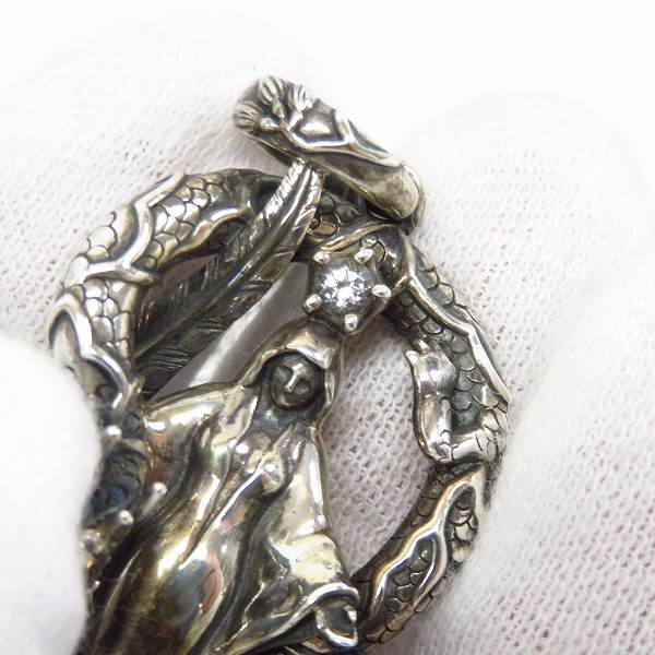 実際に弊社で買取させて頂いたBloody Mary/ブラッディマリー マリア&ドラゴン ペンダントトップの画像 5枚目