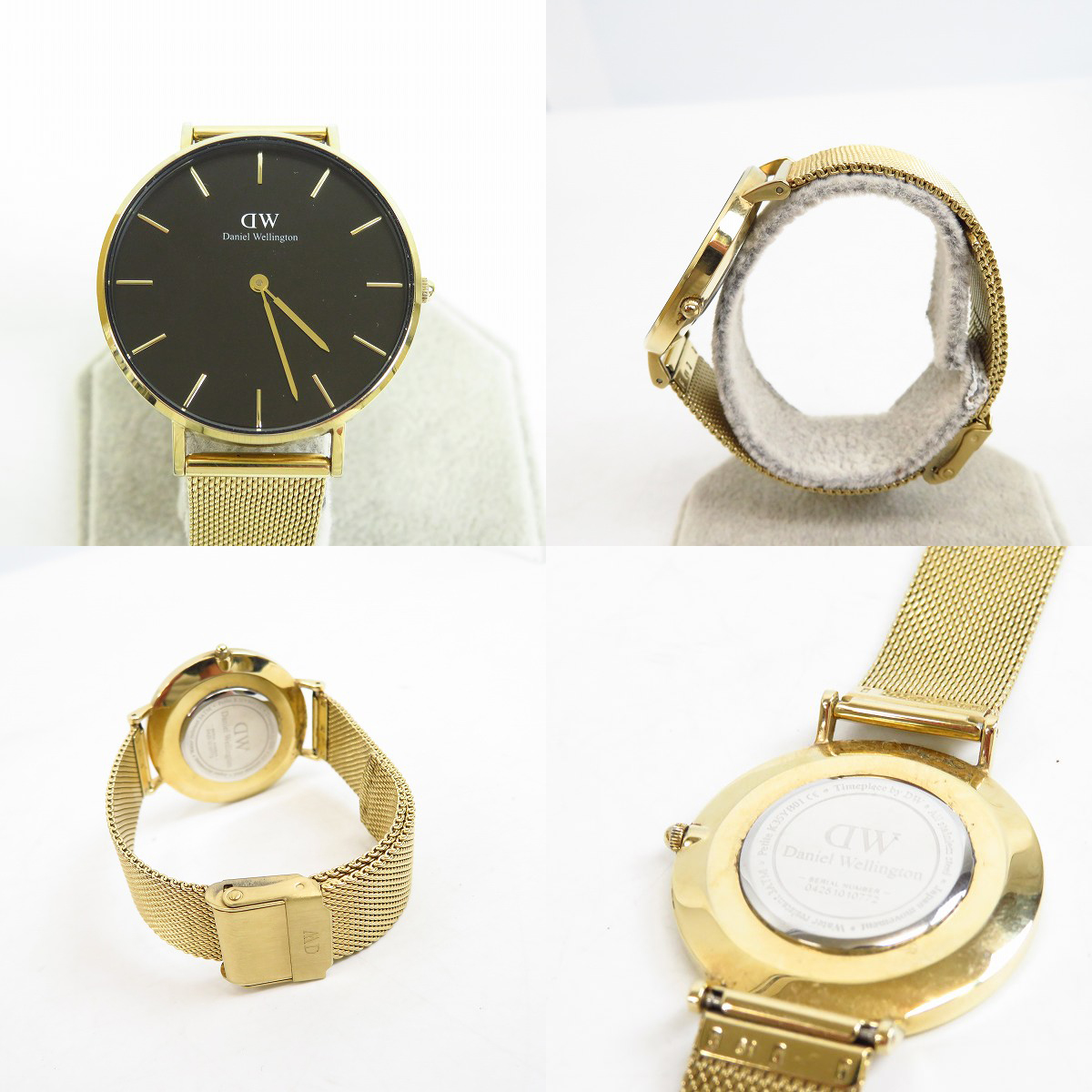 実際に弊社で買取させて頂いたDANIEL WELLINGTON/ダニエルウェリントン 腕時計/バングル 2点セットの画像 1枚目