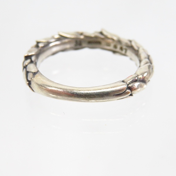 実際に弊社で買取させて頂いた【ギャラ付き】Bloody Mary/ブラッディマリー Snowdrop/スノー ドロップ リング w/3ダイヤ 17号の画像 1枚目