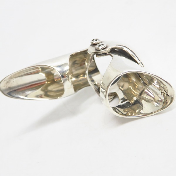 実際に弊社で買取させて頂いた【ギャラ付】CRAZY PIG/クレイジーピッグ ラージ アーマーリングの画像 4枚目