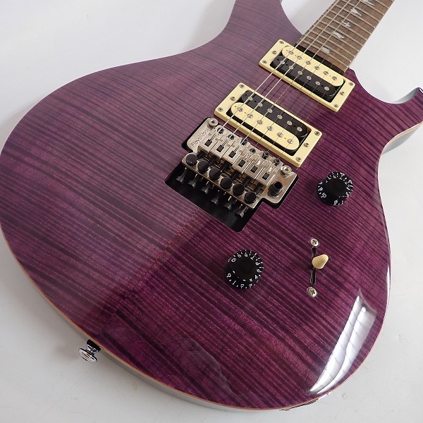 実際に弊社で買取させて頂いた★PRS/Paul Reed Smith/ポールリードスミス SE Custom 24 Floyd Rose バードインレイの画像 4枚目