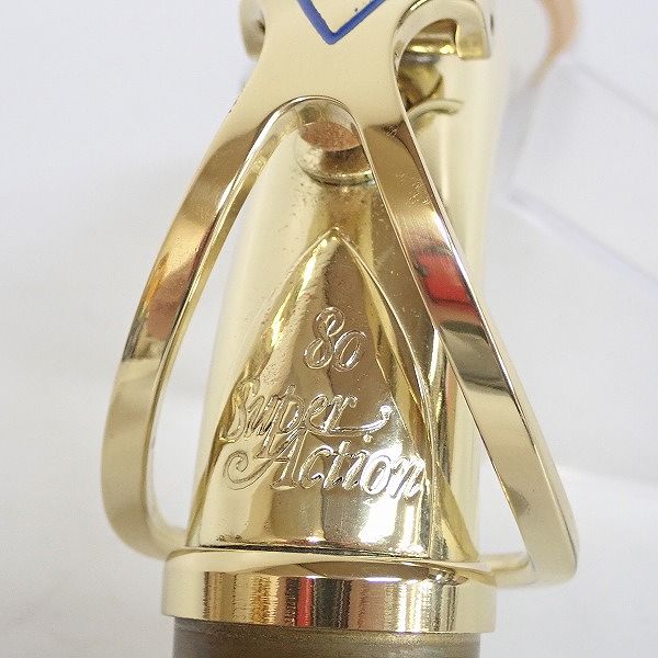 実際に弊社で買取させて頂いたSELMER/セルマー SA80/Super Action 80 アルトサックス用ネック ゴールドラッカーの画像 1枚目