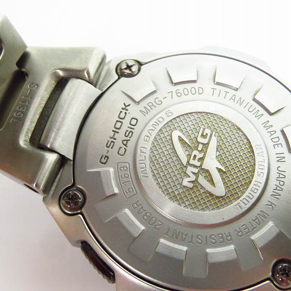 実際に弊社で買取させて頂いたG-SHOCK/Gショック MR-G 電波ソーラー MRG-7600D-1AJFの画像 3枚目