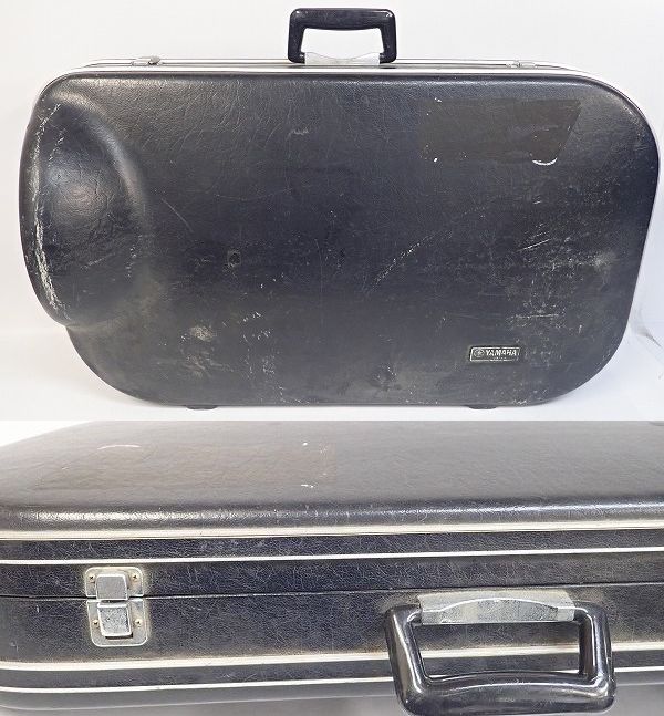 実際に弊社で買取させて頂いた★【ジャンク】YAMAHA/ヤマハ ユーフォニアム YEP-321/YEP321 ゴールド ハードケース付の画像 9枚目