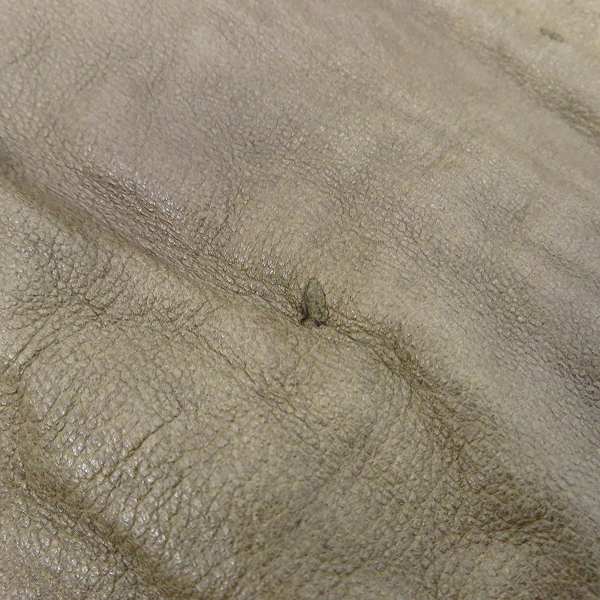 実際に弊社で買取させて頂いたBACK BONE/バックボーン 10ss ディアスキンレザーシャツ/Sの画像 5枚目