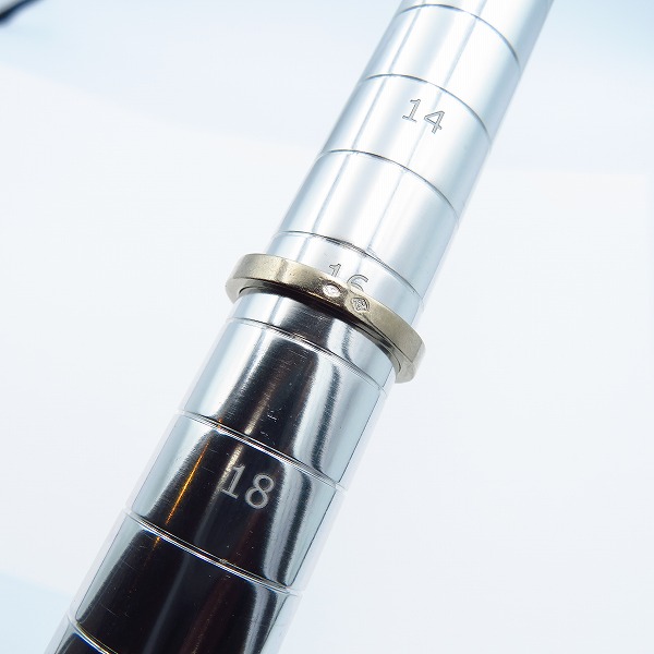 実際に弊社で買取させて頂いたCartier/カルティエ タンク/プリンセスカット/ダイヤリング 750 6.3g 16.5号の画像 6枚目